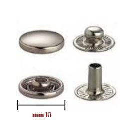 Bottone a pressione ø mm 15 strappo dolce anorak Prym pezzi 10