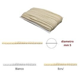 Cordone cotone ø mm 5 articolo 4010 metri 25