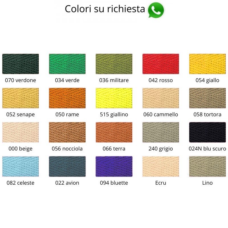 Nastro spigato per bordo tappeti h mm 60 metri 25 - immagine 2