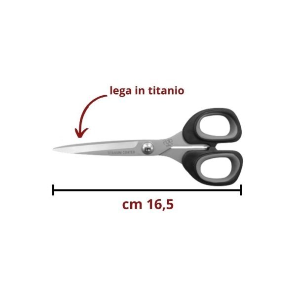 Forbice multiuso in titanio articolo 550TMD/6,5