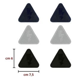 Applicazione termoadesiva tessuto articolo APU02017 pezzi 6