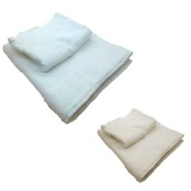 Salvietta e ospite asciugamano con bordo aida articolo BA00063 pezzi 2