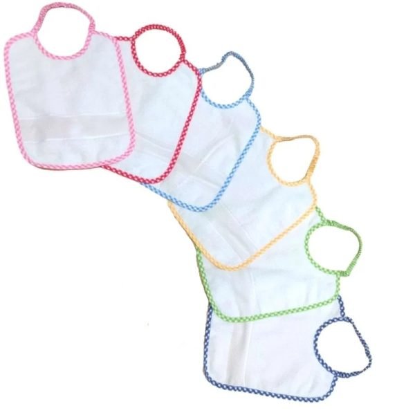 Bavette in spugna con inserto tela aida  articolo BV00067 pezzi 3