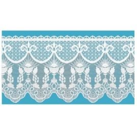 Pizzo sacro 100% poliestere  articolo 60046 metri 10