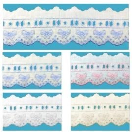 Pizzo san gallo con passanastro articolo 3817 metri 13,70