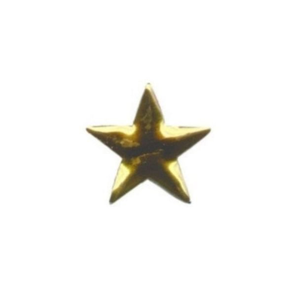 Borchia forma stella termoadesiva  articolo B25 pezzi 168