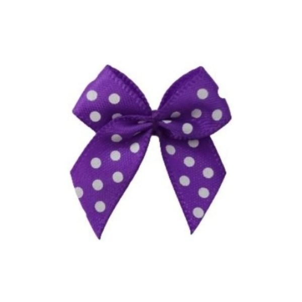 Applicazione fiocco pois 6/519/2 pezzi 25