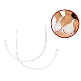 Ferretti di metallo asimmetrici per reggiseno balconcino articolo FE00002 coppie 2