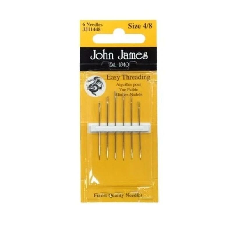 Aghi mano infila facile numeri assortiti articolo JJ11448 pezzi 6