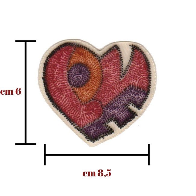 Applicazione termoadesiva tessuto articolo 2682 pezzi 6 - immagine 2