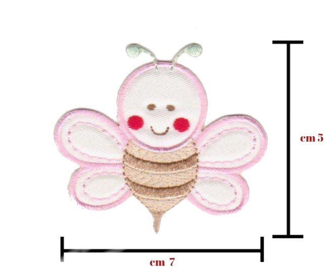 Applicazione termoadesiva tessuto articolo 7881 pezzi 3 - immagine 2