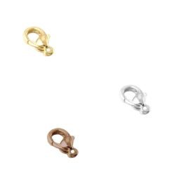 Gancio moschettone collane mm 10 articolo FF056 pezzi 24