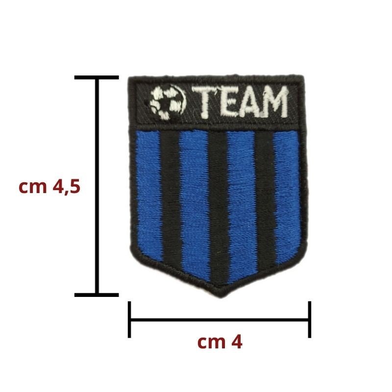 Applicazione termoadesiva tessuto articolo APU00231 pezzi 6 - immagine 2