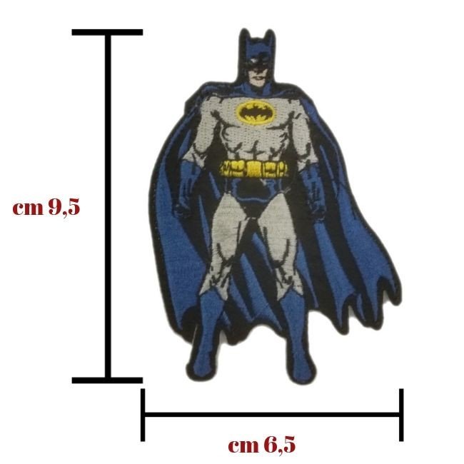 Applicazione termoadesiva tessuto Batman articolo 9566 - immagine 2