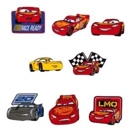 Applicazione termoadesiva tessuto Cars 3 articolo HK4347 pezzi 8