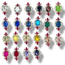 Applicazione con pietre in vetro articolo MC086B