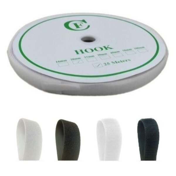 Velcro da cucire (no adesivo) h cm 1,5 metri 25
