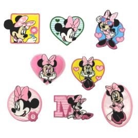 Applicazione termoadesiva tessuto Minnie articolo HK43432 pezzi 8