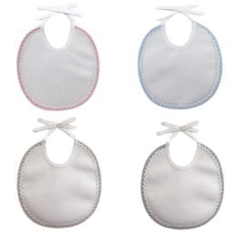 Bavette con inserto in tela aida articolo BV01096 pezzi 2