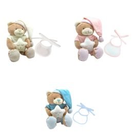 Mini orsetto con stellina inserto tela aida articolo PU0009