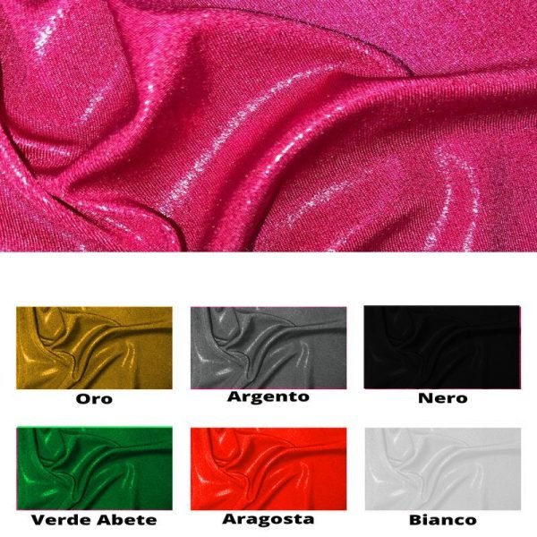 Tessuto in licra lurex h cm 150 articolo Foil