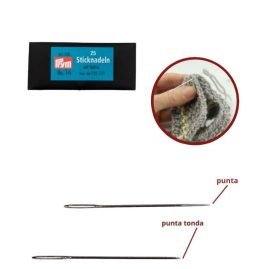 Aghi mano lana e punto croce Prym pezzi 25