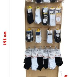 Espositore articolo sanetta e babette uomo donna bambino