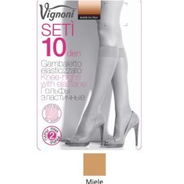 Gambaletto donna setificata articolo Seti 10 den paia 20