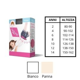 Collant microrete bimba articolo Retina Aquilone paia 12