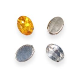 Pietra acrilica castonate da cucire pezzi 25