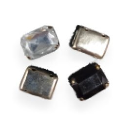 Pietra acrilica castonate da cucire pezzi 25