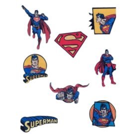 Applicazione termoadesiva tessuto Superman pezzi 8
