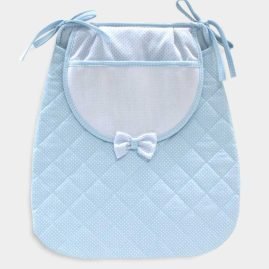 Sacca porta pigiama con inserto in tela aida articolo CO00815.08