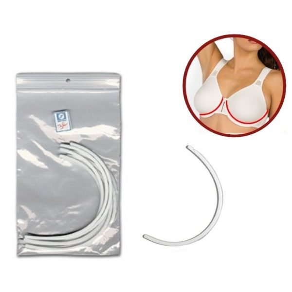 Ferretti in plastica asimetrici per reggiseno balconcino coppie 5
