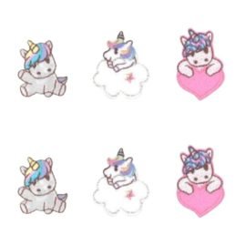 Applicazione termoadesiva tessuto articolo App01604 pezzi 6