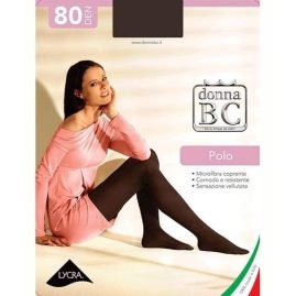 Polo 80 den (Tg 1-4) collant microfibra Donna Bc paia 3