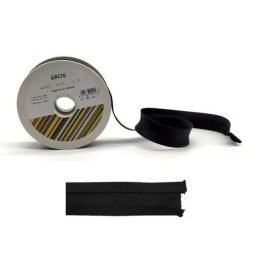 Sbieco in gros grain h mm 25/7/7 Topp metri 15