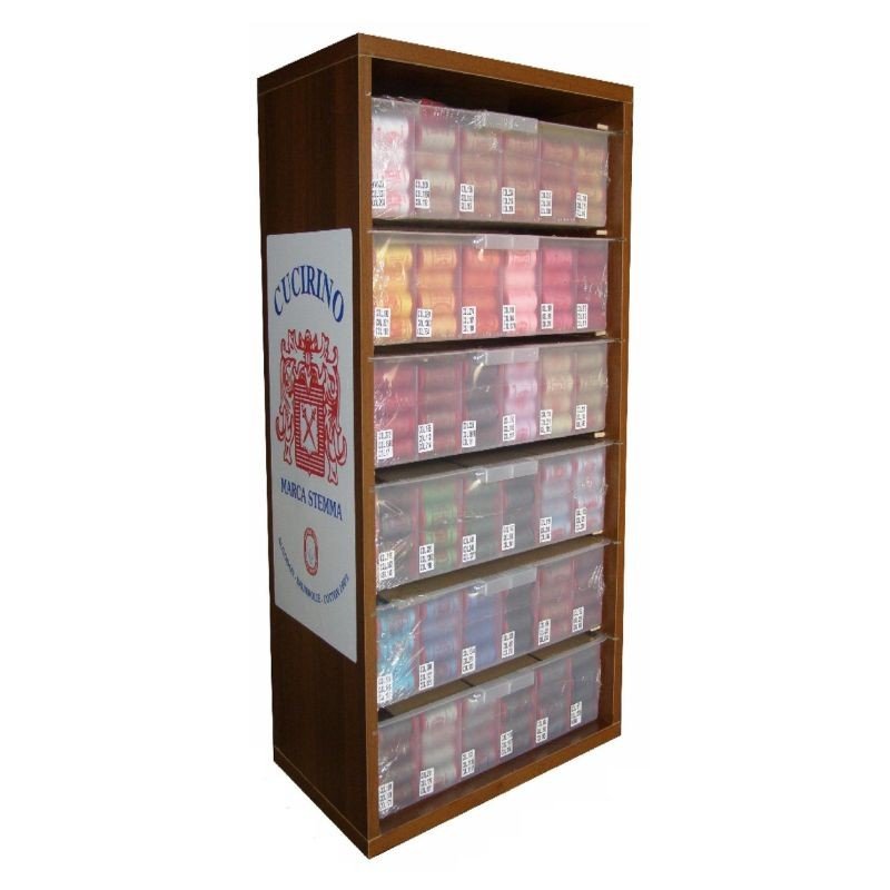 Espositore Stemma filati cucito 200 YRD da 1296 spole articolo 41