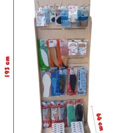 Espositore articolo Solette e Puntalini Antiscivolo