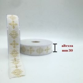Nastro sacro h mm 30 articolo 77182/30 metri 20
