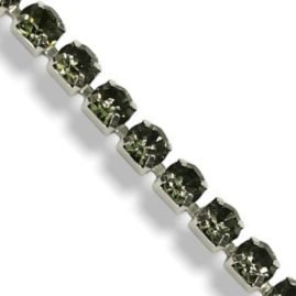 Filo catena strass (maglia larga) ss30 (Ø 6.5 mm) gioiello articolo FM3121