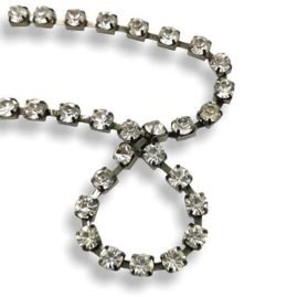 Filo catena strass (maglia larga) ss30 (Ø 6.5 mm) gioiello articolo FM2737