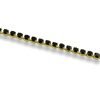 Filo catena strass (maglia stretta) ss6 (Ø 2 mm) gioiello articolo FM9308