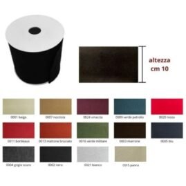 Nastro maglina opaco h cm 10 articolo Melograno metri 10