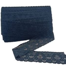 Pizzo elastico h cm 6,5  articolo 1427 metri 20