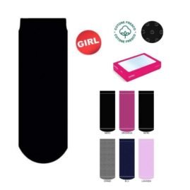 Calzino antiscivolo bimba tinta unita cotone articolo 8004 paia 6