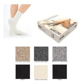 Calza termica midi donna lavorata articolo 410 paia 12