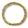 Manici Tondi per borsa in bamboo articolo FM35411 coppia 1
