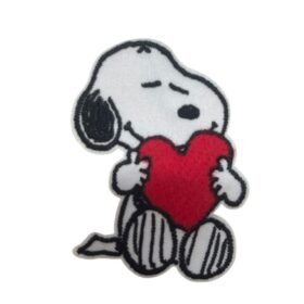 Applicazione termoadesiva tessuto Snoopy articolo 5827