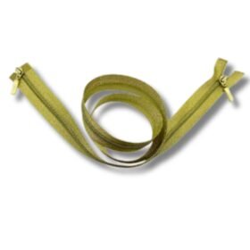 Cerniera lampo spirale lurex 100 cm 2 cursori divisibile catena 6 mm